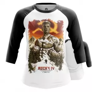 Women’s Raglan Rocky Movie Ivan Drago Idolstore - Merchandise and Collectibles Merchandise, Toys and Collectibles 2
