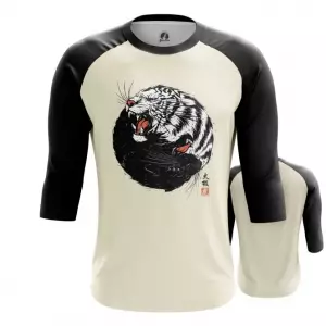 Buy men's raglan tiger panther print - product collection