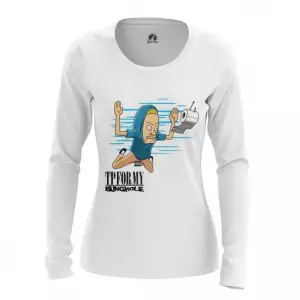 Women’s Long Sleeve Beavis and Butthead apparel Idolstore - Merchandise and Collectibles Merchandise, Toys and Collectibles 2
