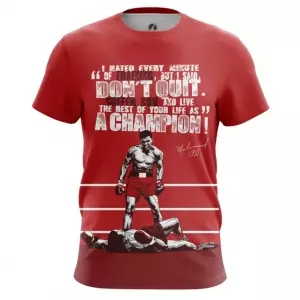 Men’s t-shirt Muhammad Ali Quotes Clothing Top Idolstore - Merchandise and Collectibles Merchandise, Toys and Collectibles 2