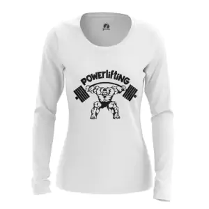 Women’s Long Sleeve Powerlifting Merch Idolstore - Merchandise and Collectibles Merchandise, Toys and Collectibles 2