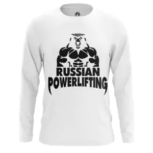Men’s Long Sleeve Powerlifting Russian Merch Idolstore - Merchandise and Collectibles Merchandise, Toys and Collectibles 2