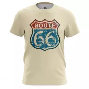 Men’s t-shirt Route 66 Road Print Top Idolstore - Merchandise and Collectibles Merchandise, Toys and Collectibles 2