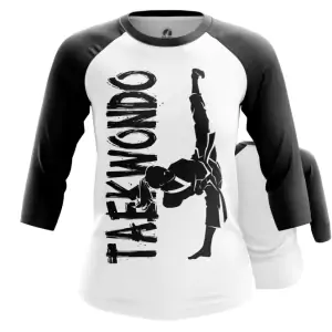 Women’s Raglan Taekwondo Merch martial art Idolstore - Merchandise and Collectibles Merchandise, Toys and Collectibles 2
