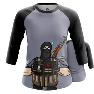 Women’s Raglan Terrorist CS GO Idolstore - Merchandise and Collectibles Merchandise, Toys and Collectibles 2