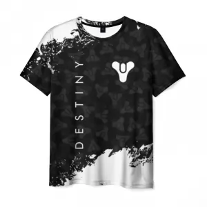 T-shirt DESTINY text print black Idolstore - Merchandise and Collectibles Merchandise, Toys and Collectibles 2
