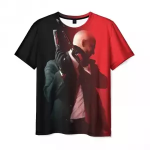 T-shirt Hitman character print weapon Idolstore - Merchandise and Collectibles Merchandise, Toys and Collectibles 2