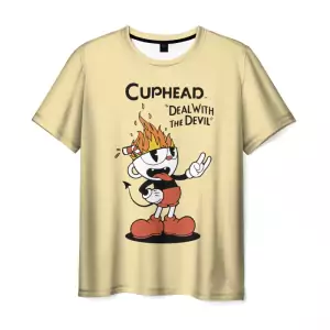 T-shirt Cuphead deal with the devil Idolstore - Merchandise and Collectibles Merchandise, Toys and Collectibles 2