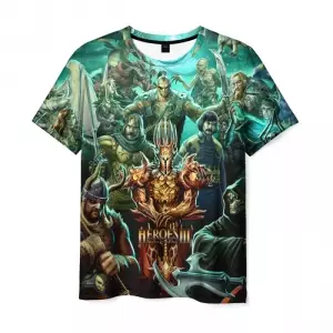 T-shirt Heroes of might and magic 3 game print art Idolstore - Merchandise and Collectibles Merchandise, Toys and Collectibles 2