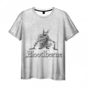 T-shirt Bloodborne white image figure Idolstore - Merchandise and Collectibles Merchandise, Toys and Collectibles 2