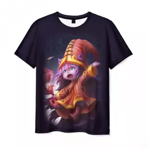 T-shirt Lulu League of Legends dark blue Idolstore - Merchandise and Collectibles Merchandise, Toys and Collectibles 2