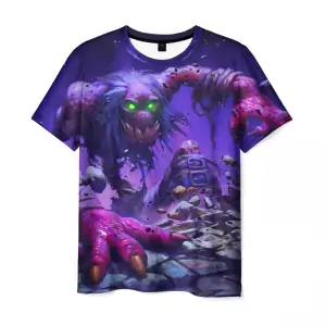 T-shirt Hearthstone purple muzzle print Idolstore - Merchandise and Collectibles Merchandise, Toys and Collectibles 2