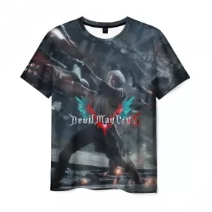 T-shirt DMC 5 Devil May cry war print art Idolstore - Merchandise and Collectibles Merchandise, Toys and Collectibles 2