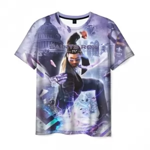 T-shirt Saints Row episode print Idolstore - Merchandise and Collectibles Merchandise, Toys and Collectibles 2