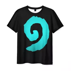 T-shirt Hearthstone Black scrawl print Idolstore - Merchandise and Collectibles Merchandise, Toys and Collectibles 2