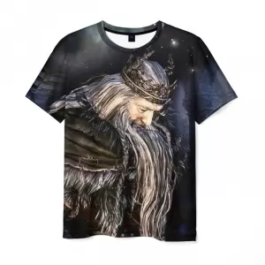 T-shirt Dark Souls character print black Idolstore - Merchandise and Collectibles Merchandise, Toys and Collectibles 2