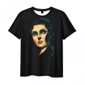 T-shirt elizabeth bioshock black print Idolstore - Merchandise and Collectibles Merchandise, Toys and Collectibles 2