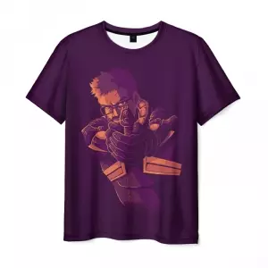 T-shirt Gordon Freeman Half-Life violet Idolstore - Merchandise and Collectibles Merchandise, Toys and Collectibles 2