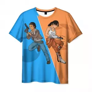 T-shirt Half-life Portal Game heroes Idolstore - Merchandise and Collectibles Merchandise, Toys and Collectibles 2