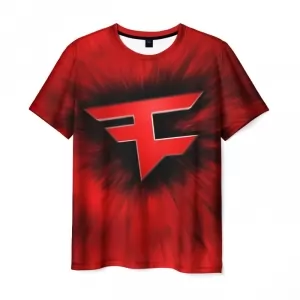 T-shirt Team Faze Counter Strike red print Idolstore - Merchandise and Collectibles Merchandise, Toys and Collectibles 2