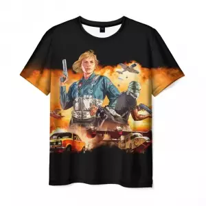 T-shirt GTA Online SMUGGLER’S RUN black Idolstore - Merchandise and Collectibles Merchandise, Toys and Collectibles 2