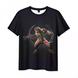 T-shirt Quake champions black merchandise Idolstore - Merchandise and Collectibles Merchandise, Toys and Collectibles 2