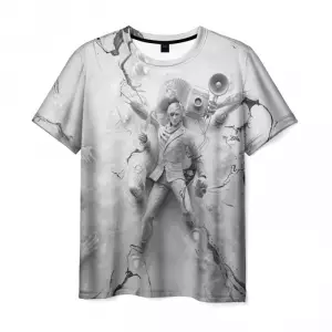 T-shirt the evil within eyes white Idolstore - Merchandise and Collectibles Merchandise, Toys and Collectibles 2