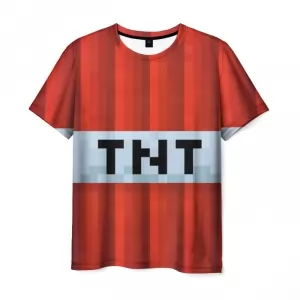T-shirt Minecraft TNT text merch Idolstore - Merchandise and Collectibles Merchandise, Toys and Collectibles 2