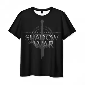 T-shirt Shadow of War emblem black Idolstore - Merchandise and Collectibles Merchandise, Toys and Collectibles 2