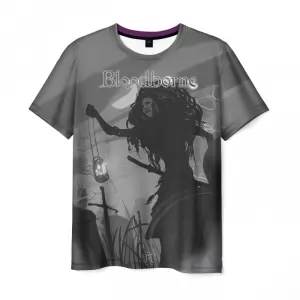 T-shirt Bloodborne hero print merch Idolstore - Merchandise and Collectibles Merchandise, Toys and Collectibles 2