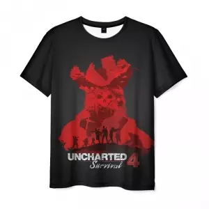T-shirt Survival uncharted Notes black print Idolstore - Merchandise and Collectibles Merchandise, Toys and Collectibles 2