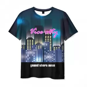 T-shirt GTA Vice City merchandise print Idolstore - Merchandise and Collectibles Merchandise, Toys and Collectibles 2