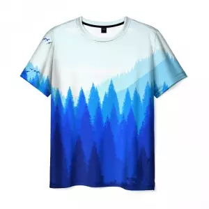 T-shirt Firewatch trees print design Idolstore - Merchandise and Collectibles Merchandise, Toys and Collectibles 2