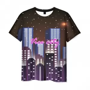 T-shirt GTA night vise city print Idolstore - Merchandise and Collectibles Merchandise, Toys and Collectibles 2