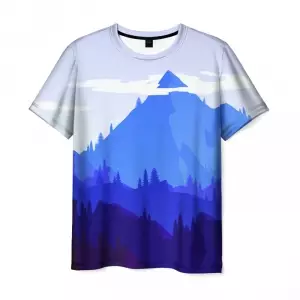 T-shirt Firewatch mountains print design Idolstore - Merchandise and Collectibles Merchandise, Toys and Collectibles 2