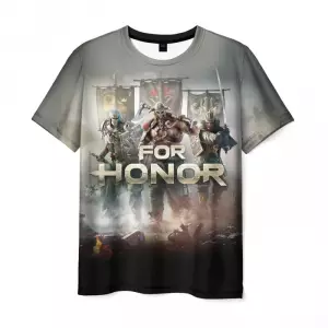 T-shirt for Honor scene print warriors Idolstore - Merchandise and Collectibles Merchandise, Toys and Collectibles 2