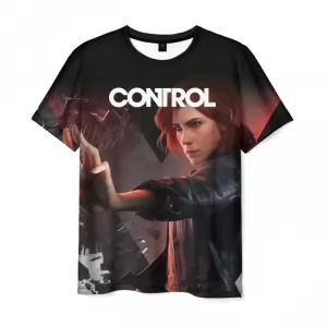T-shirt CONTROL text print hero design Idolstore - Merchandise and Collectibles Merchandise, Toys and Collectibles 2