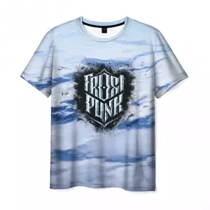 T-shirt Frostpunk design label print Idolstore - Merchandise and Collectibles Merchandise, Toys and Collectibles 2