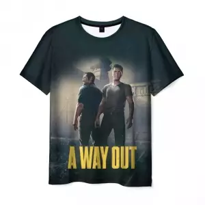 T-shirt A Way out design clothes print Idolstore - Merchandise and Collectibles Merchandise, Toys and Collectibles 2