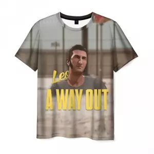 T-shirt A Way Out Leo hero print Idolstore - Merchandise and Collectibles Merchandise, Toys and Collectibles 2