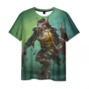 T-shirt Gilnean Royal Hearthstone hero print Idolstore - Merchandise and Collectibles Merchandise, Toys and Collectibles 2
