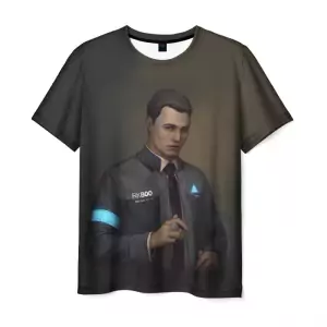 T-shirt portreit Connor Detroit become human Idolstore - Merchandise and Collectibles Merchandise, Toys and Collectibles 2
