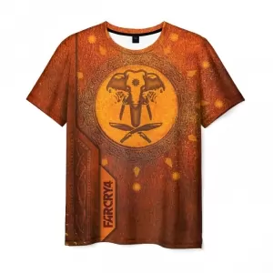 T-shirt Far Cry emblem print brown Idolstore - Merchandise and Collectibles Merchandise, Toys and Collectibles 2