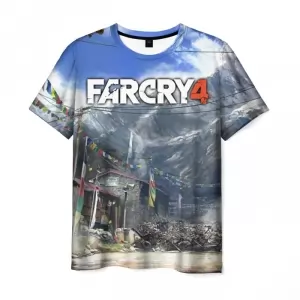 T-shirt landscape print Far Cry merch Idolstore - Merchandise and Collectibles Merchandise, Toys and Collectibles 2