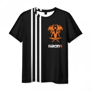 T-shirt Far Cry black print clothes Idolstore - Merchandise and Collectibles Merchandise, Toys and Collectibles 2