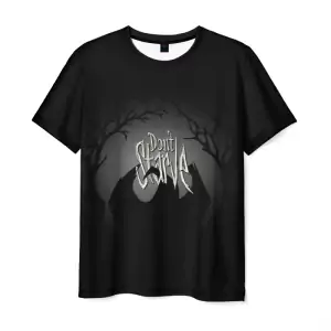 T-shirt black print Don’t starve merch Idolstore - Merchandise and Collectibles Merchandise, Toys and Collectibles 2