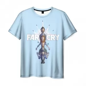 Far Cry 5 tshirt Print Heroes Blue Idolstore - Merchandise and Collectibles Merchandise, Toys and Collectibles 2