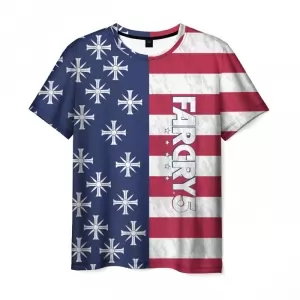 Far Cry 5 T-shirt Eden’s Gate New US flag Idolstore - Merchandise and Collectibles Merchandise, Toys and Collectibles 2