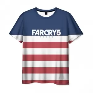 T-shirt Far Cry 5 US National Flag Idolstore - Merchandise and Collectibles Merchandise, Toys and Collectibles 2