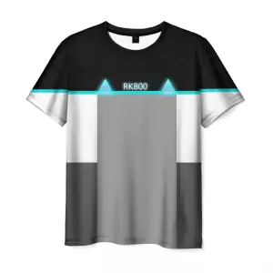 Detroit Become Human t-shirt RK 800 Uniform Idolstore - Merchandise and Collectibles Merchandise, Toys and Collectibles 2